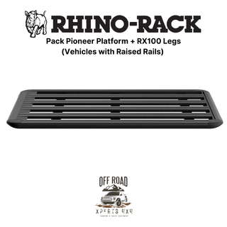 Roof Rack Kit 1500x1240mm on Longitudinal Bars | RHINO-RACK on Xperts4x4 4x4 Off-Road Accessories