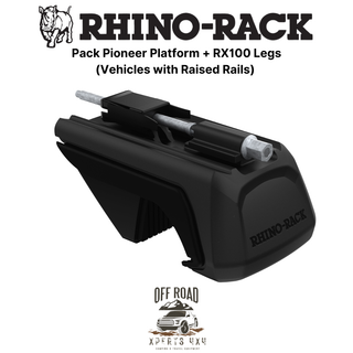 Roof Rack Kit 1500x1240mm on Longitudinal Bars | RHINO-RACK on Xperts4x4 4x4 Off-Road Accessories