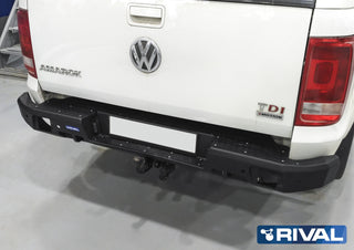 Aluminium Rival Rear Bumper - Volkswagen Amarok 2010 to 2022 on Xperts4x4 4x4 Off-Road Accessories