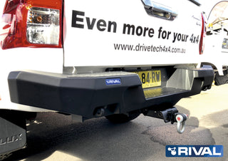 Rear Bumper Aluminium Rival4x4 - Hilux Vigo & Revo on Xperts4x4 4x4 Off-Road Accessories