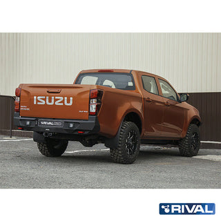 Rear Bumper Aluminium Rival4x4 | Isuzu Dmax 2021+ on Xperts4x4 4x4 Off-Road Accessories