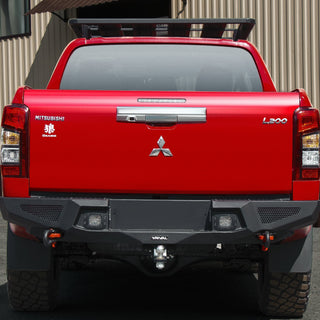 Rear Bumper Aluminium Rival4x4 | Mitsubishi L200 2019+ on Xperts4x4 4x4 Off-Road Accessories