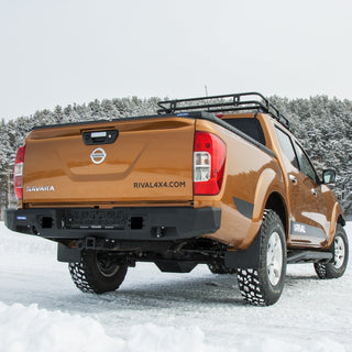 Rear Bumper Aluminium Rival4x4 | Nissan Navara NP300 2015+ on Xperts4x4 4x4 Off-Road Accessories