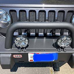 Winch Cover - ARB Deluxe Bumper Guard BullBar Jeep Wrangler JK on Xperts4x4 4x4 Off-Road Accessories