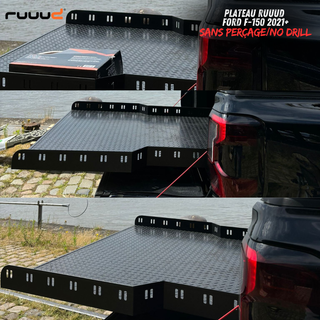 Sliding Platform RUUUD Ford F-150 2021+ | No Drilling Installation on Xperts4x4 4x4 Off-Road Accessories