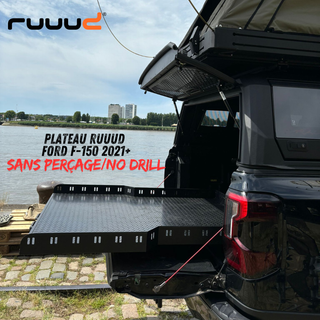 Sliding Platform RUUUD Ford F-150 2021+ | No Drilling Installation on Xperts4x4 4x4 Off-Road Accessories