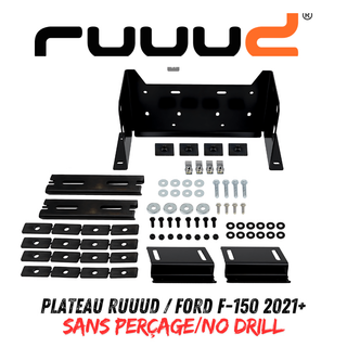 Sliding Platform RUUUD Ford F-150 2021+ | No Drilling Installation on Xperts4x4 4x4 Off-Road Accessories