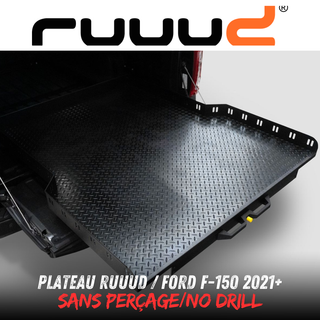 Sliding Platform RUUUD Ford F-150 2021+ | No Drilling Installation on Xperts4x4 4x4 Off-Road Accessories