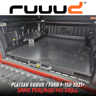 Sliding Platform RUUUD Ford F-150 2021+ | No Drilling Installation on Xperts4x4 4x4 Off-Road Accessories