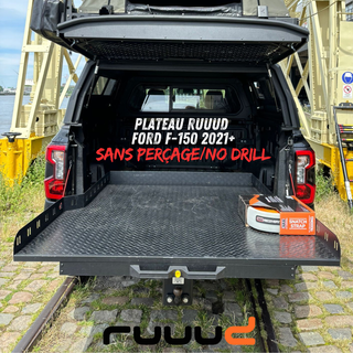 Sliding Platform RUUUD Ford F-150 2021+ | No Drilling Installation on Xperts4x4 4x4 Off-Road Accessories