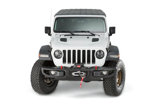 Winch Bracket WARN Jeep JL & JT - on Original Bumper on Xperts4x4 4x4 Off-Road Accessories