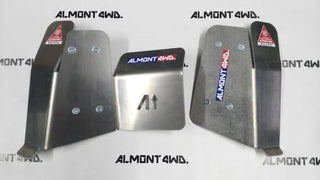 Skid Plate ALMONT4WD | Rear Shock Absorbers | Toyota HDJ80 on Xperts4x4 4x4 Off-Road Accessories