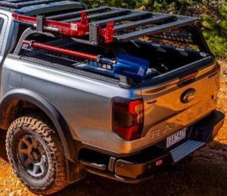 Bed Rack System ARB + Roof Rack | Ford Ranger 2023+ Double Cab on Xperts4x4 4x4 Off-Road Accessories