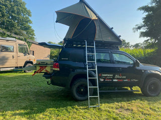 Rooftop Tent BOSS with Roof-Bars | Campboss 4x4 | 2330mm x 1480mm on Xperts4x4 4x4 Off-Road Accessories