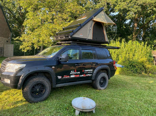 Rooftop Tent BOSS with Roof-Bars | Campboss 4x4 | 2330mm x 1480mm on Xperts4x4 4x4 Off-Road Accessories