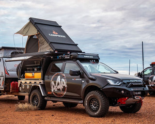 Rooftop Tent BOSS with Roof-Bars | Campboss 4x4 | 2330mm x 1480mm on Xperts4x4 4x4 Off-Road Accessories