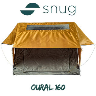 Rooftop Tent Soft Rooftop Tent SNUG OURAL 160 (163 x 240 x 126 cm) on Xperts4x4 4x4 Off-Road Accessories