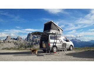 Rooftop Tent Space EVO S/M/XL - James Baroud - wallet opening on Xperts4x4 4x4 Off-Road Accessories