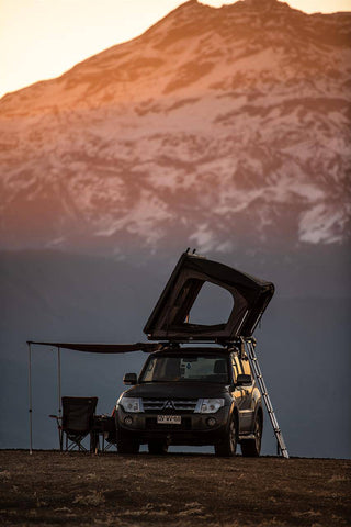 Rooftop Tent WildLand | Desert 140 | Coque Aluminium on Xperts4x4 4x4 Off-Road Accessories