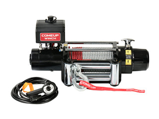 Winch COMEUP DV 9 12V/24V - 4 082 kg - Steel cable on Xperts4x4 4x4 Off-Road Accessories