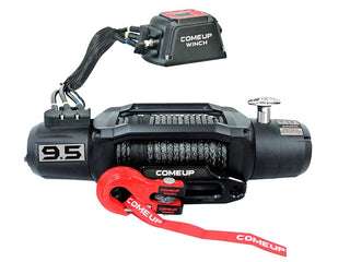 Winch COMEUP SOLO 9.5 RS 12V - 4 309 kg - Synthetic Cable on Xperts4x4 4x4 Off-Road Accessories