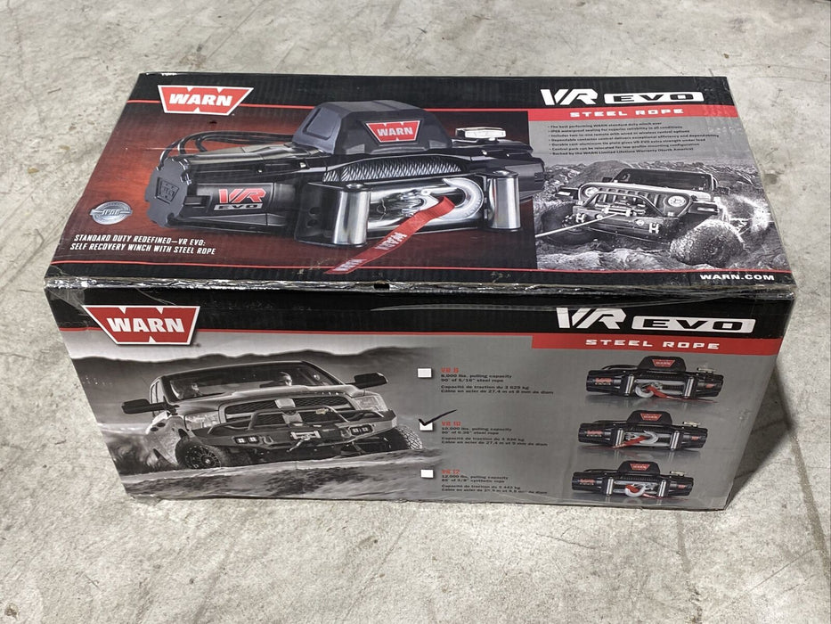 Winch WARN VR-EVO 10 | 4.5 Tons | 12V | steel 103252 Warn