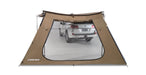 Trapezoidal wall with door - Batwing Compact Awning RHINORACK 33110 Rhino Rack