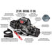 Winch WARN Zeon 8S CE-12V 3.6T - Synthetic 89670 Warn