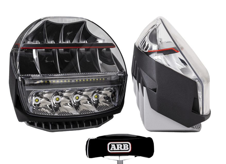 ARB - Intensity IQ 28 LED - Driving lights (2x) E-Mark ARBVX17B ARB