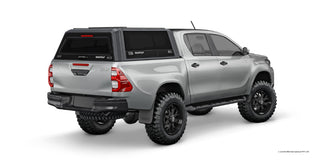 Hardtop RSI EVO SPORT - Toyota Hilux 2016+ - Double Cab RSI SMARTCAP  Matte Black 005.EV1304-MB Xperts4x4